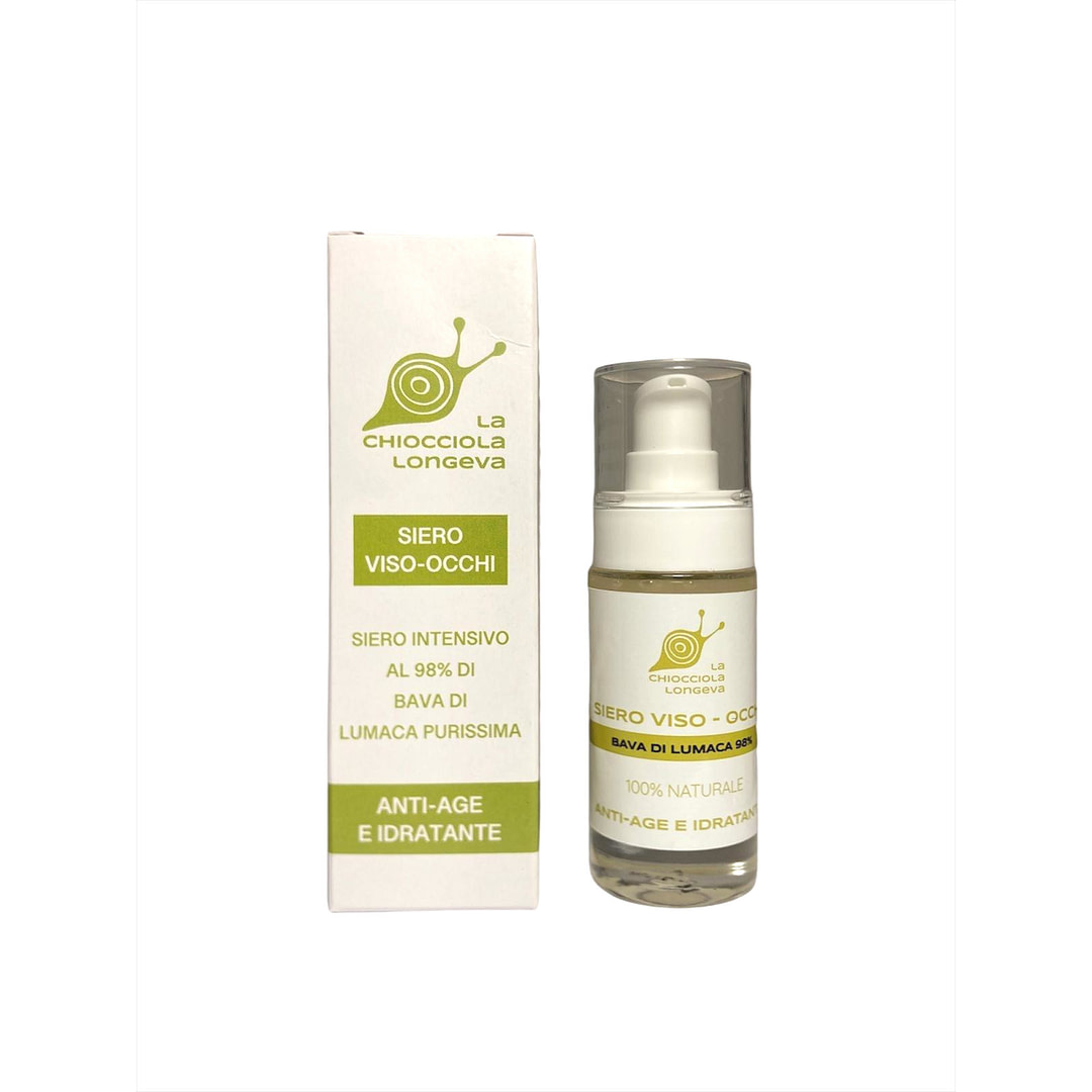 spray siero viso e occhi intensivo con bava di lumaca