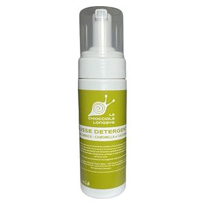 flacone spray mousse latte detergente con bava di lumaca