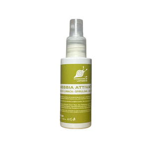 flacone spray nebbia attivatrice antiage con bava di lumaca